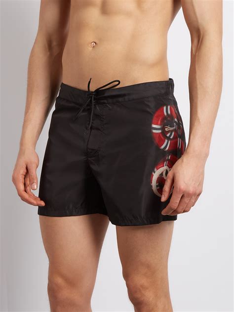 gucci mens swim trunks replica|gucci swim shorts for men.